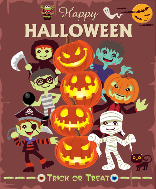 poster night halloween funny 