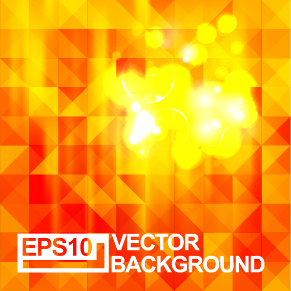 Geometric shapes blurs background vector material 01