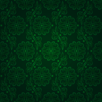 Vector Green seamless pattern background 05