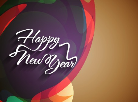 new year holiday happy background vector background  