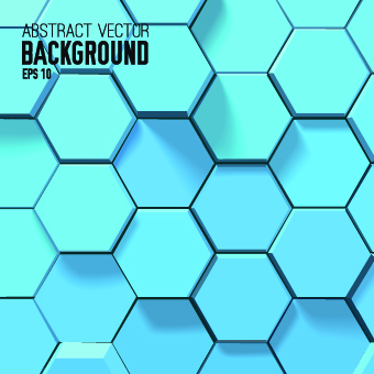 Honeycomb vector backgrounds 08
