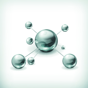 Set of Molecule design vector 02