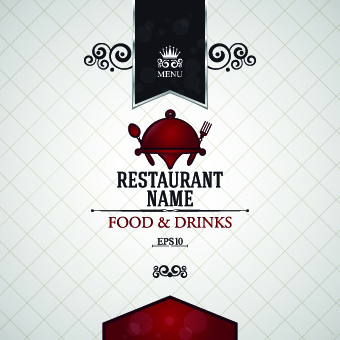 vector graphic restaurant menu creative covers cover 