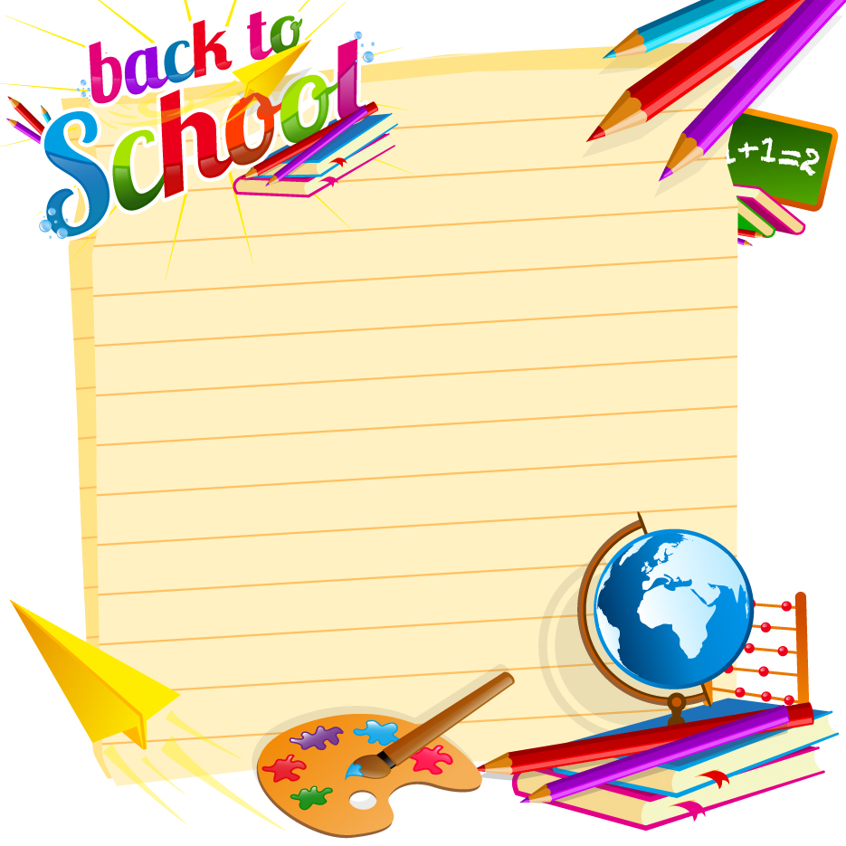 School backgrounds set 19