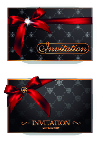 Luxury VIP invitation cards 05