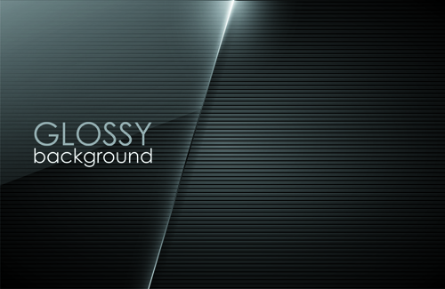 Transparent Glass shapes backgrounds 03