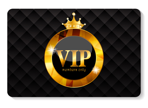 vip member luxurious card 