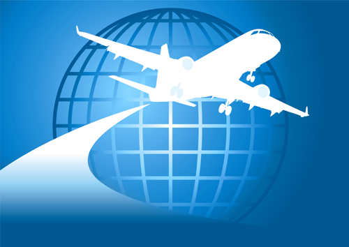 Modern Travel background set 01
