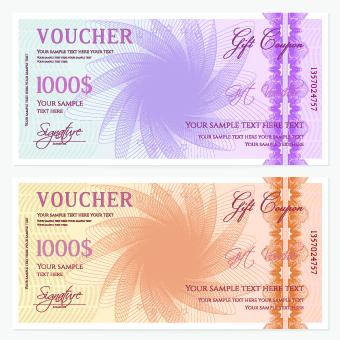 Voucher design vector 01