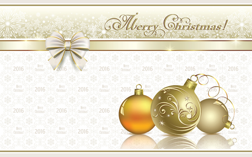 year gold christmas background 