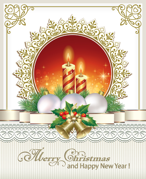 2016 Christmas new year gold background vectors 08 2016 Christmas new year gold background vectors 08
