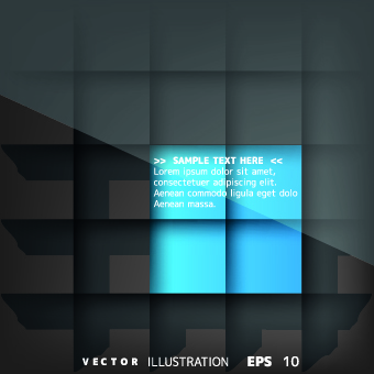 Abstract squares shiny backgroud vector 01