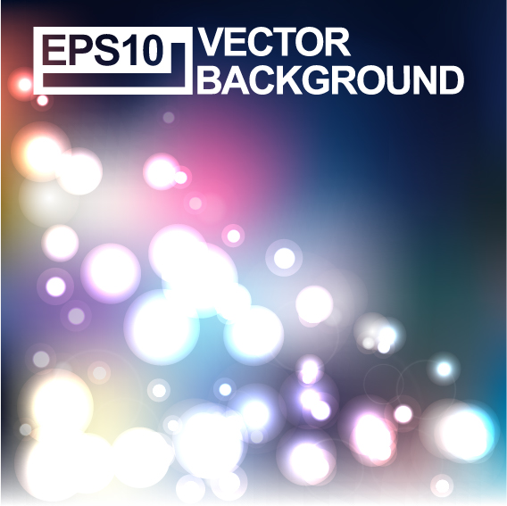 Blurs lights background art vector 03