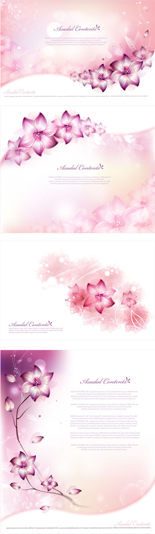flowers flower brilliant background material background 