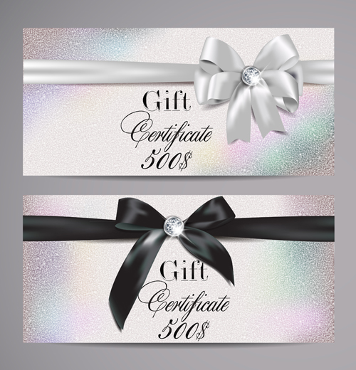 template ornate gift certificates 