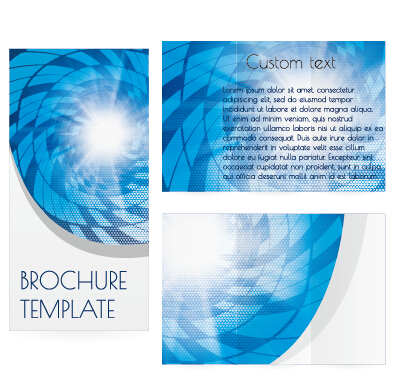 Vector ecology brochure cover template 01
