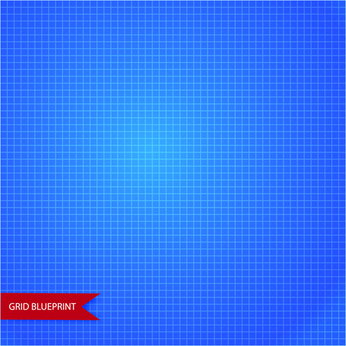 Vector grid blueprint pattern design