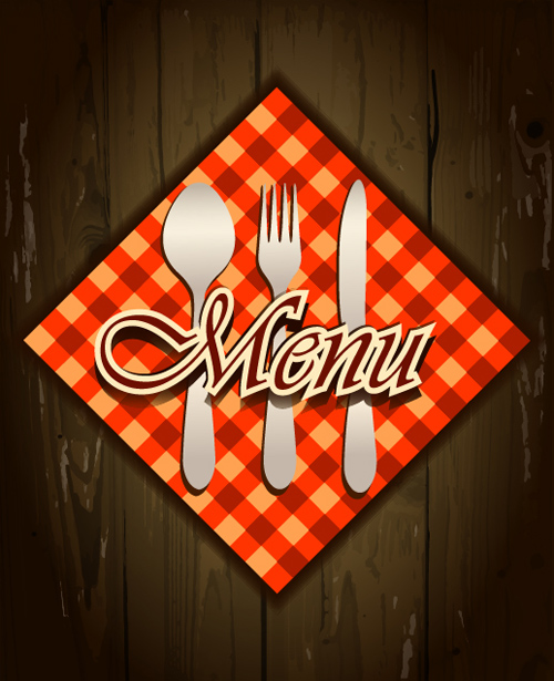 oard background menu cover vector 03 Wooden board background menu cover vector 03