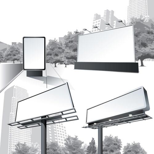 vector graphics creative city billboards billboard 