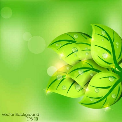 leaf green background 
