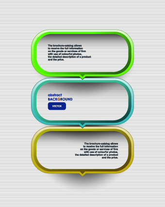 3D line vector backgrounds 05