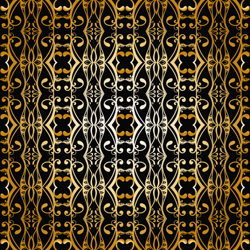 seamless pattern luxurious gold pattern background 