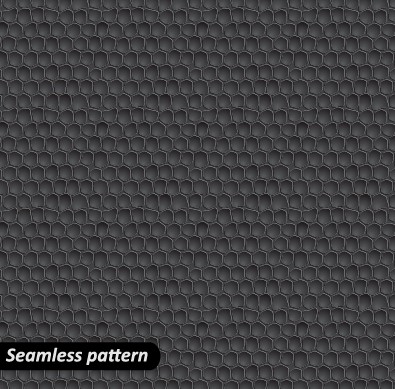 Dark style seamless pattern vector graphics 01