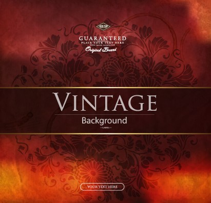Vector vintage background creative design 03