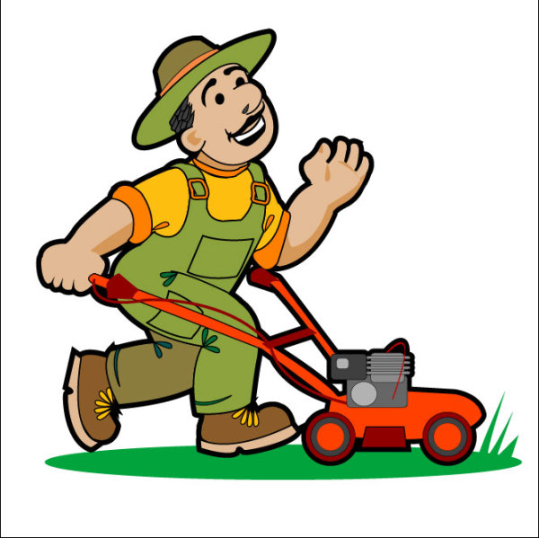 Cartoon personage vector set 01
