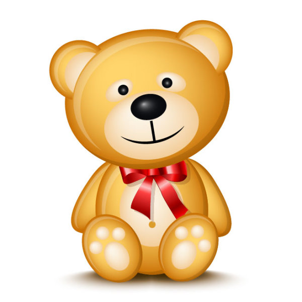 vector teddy bear cute cartoon 