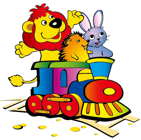 Cartoon Small animals Set vector 02