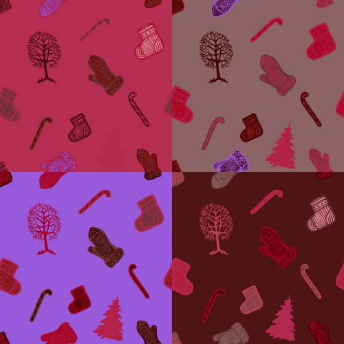2016 christmas ornaments seamless pattern vector 02 2016 christmas ornaments seamless pattern vector 02