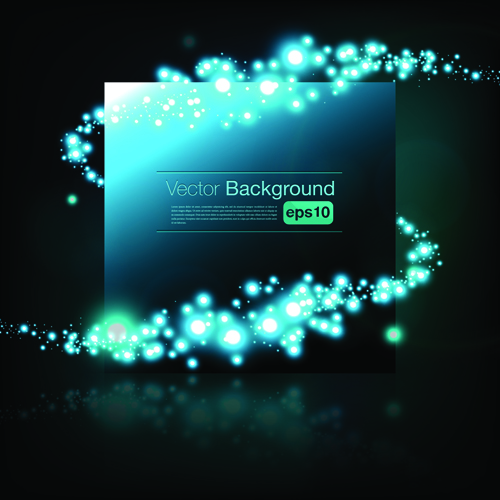 Abstract light dot with business background 01