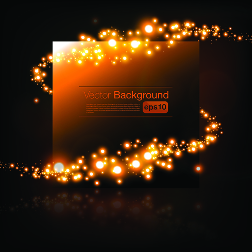 Abstract light dot with business background 02
