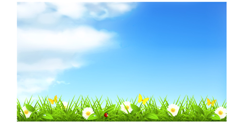 h nature vector background vector 01 Blue sky with nature vector background vector 01