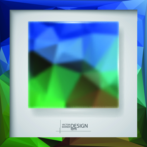 polygonal blurs Backgrounds 