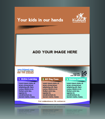 Business flyer and brochure cover design vector 81