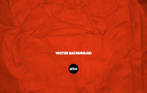 Crumpled paper colored vector background 01