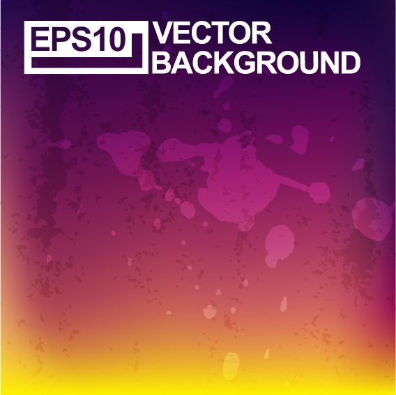 Colored grunge art background vector