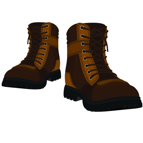 Creative low shoe vector graphics 02 Creative low shoe vector graphics 02