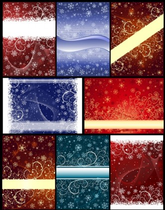 Delicate snowflake christmas background vector Delicate snowflake christmas background vector
