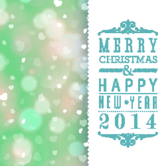 Elegant 2014 Christmas holiday backgrounds vector 04