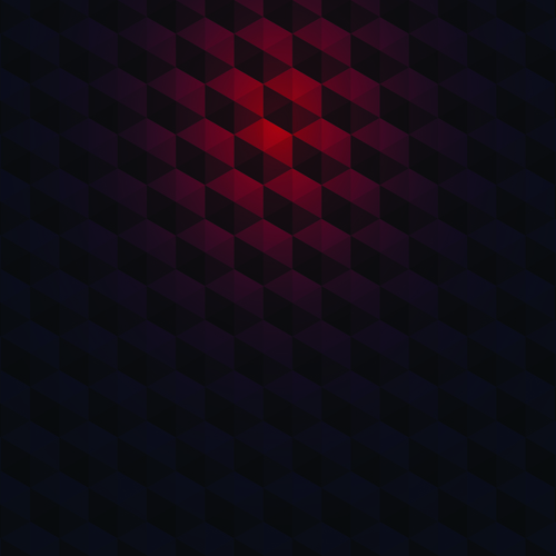 Hexagon embossment shiny background vector 03