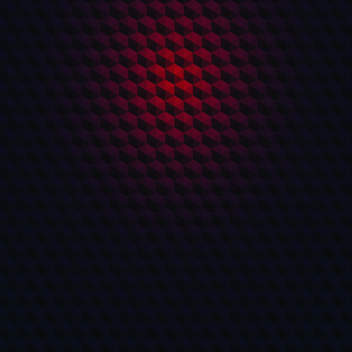Hexagon embossment shiny background vector 04