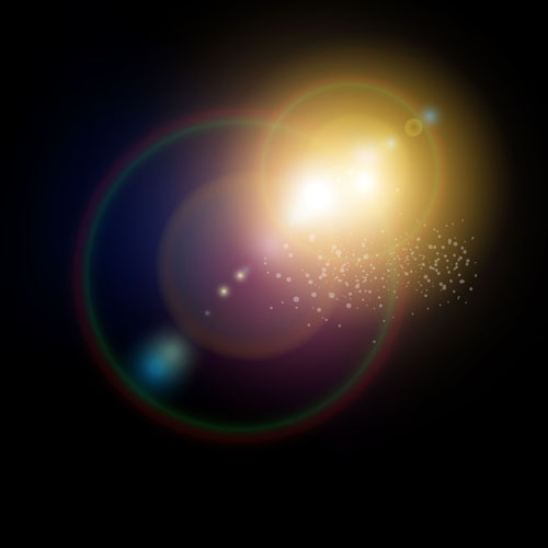 Magic universe space vector background 09