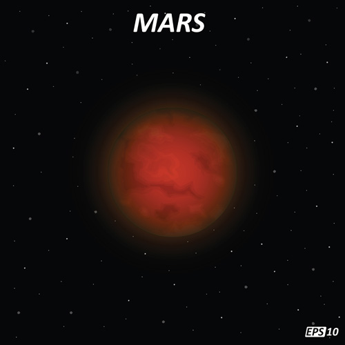 Mars background 