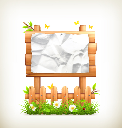 ature and wooden board background 02 Nature and wooden board background 02