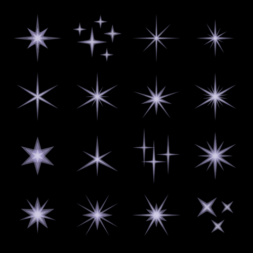 star shining light illustration 