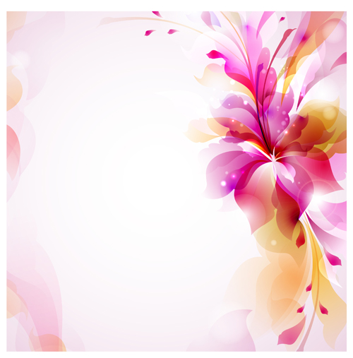 shiny floral background floral background vector background 