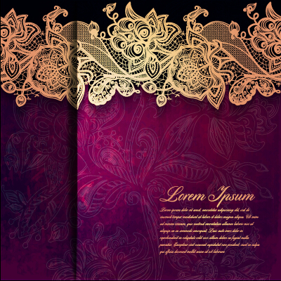 vintage vector material ornate material background vector background 